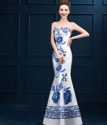 杭州青花瓷服装出租 穿越千年的东方雅韵